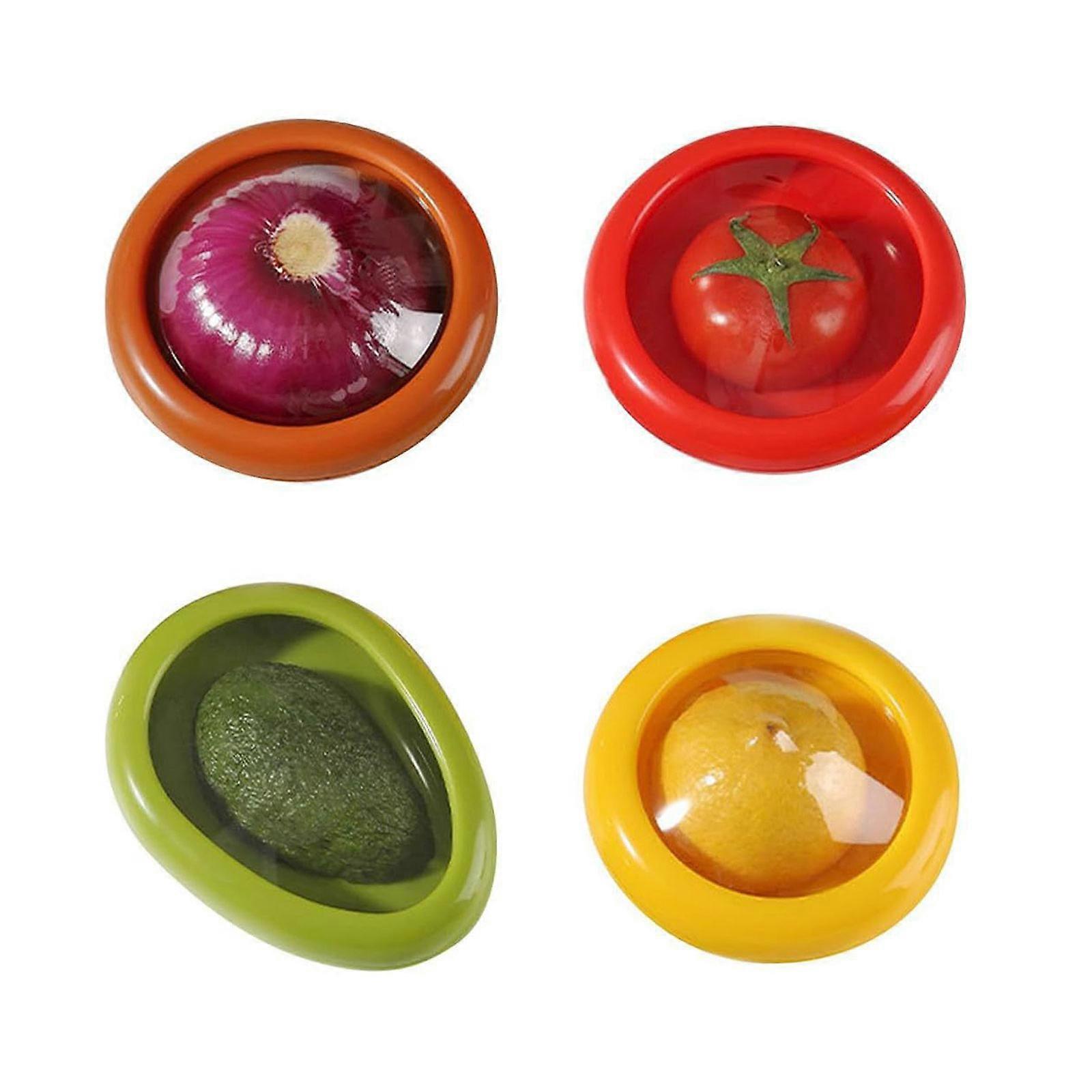 Practical Food Lid Creatives Kitchen Storage Box Fruit Vegetable Container Freshings Box Plastic Material for Vegetable  A