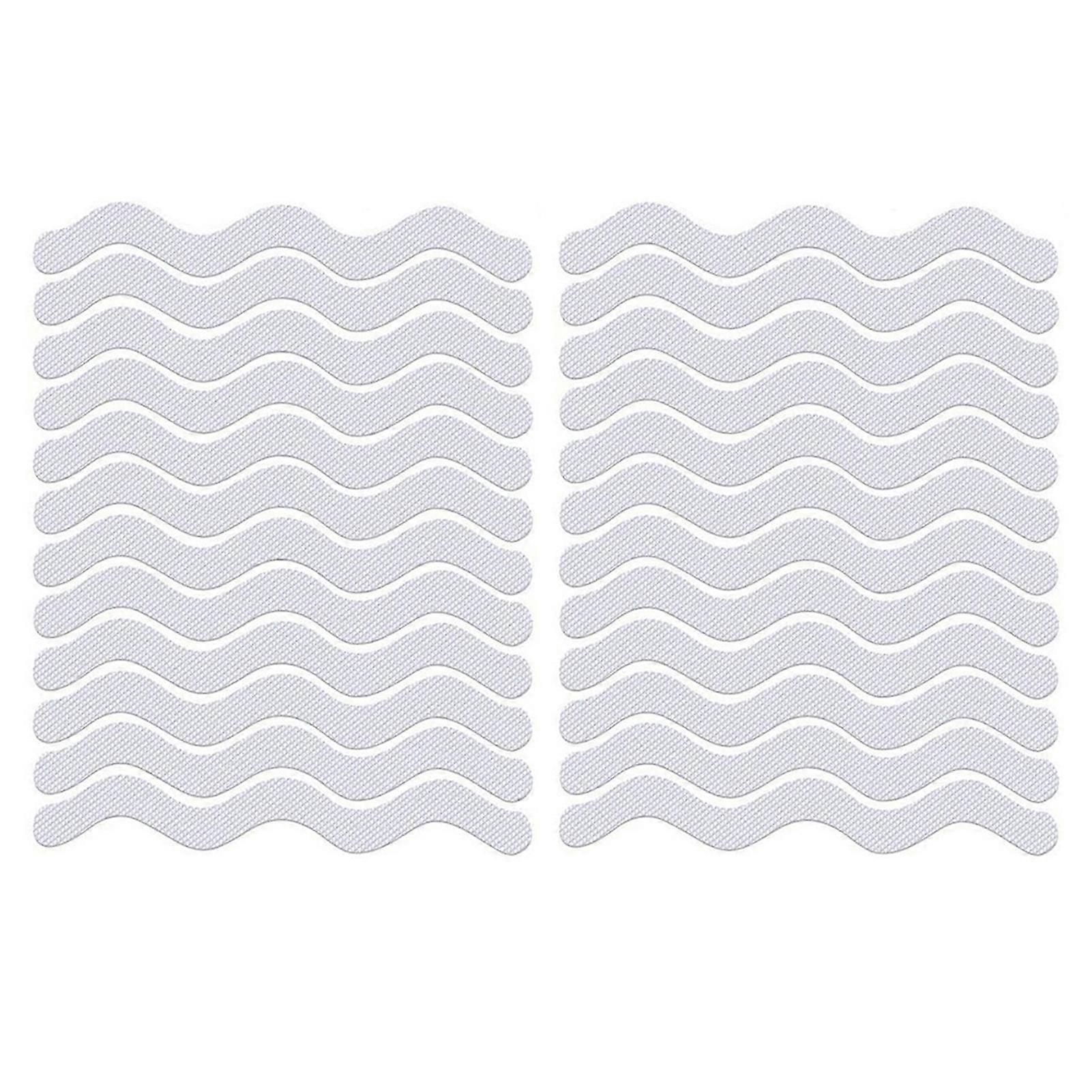 Transparent Non-Slip Stickers Safety Colorfast Easy to Use PEVA Simple Operation - Non-slip Stickers for Bathroom