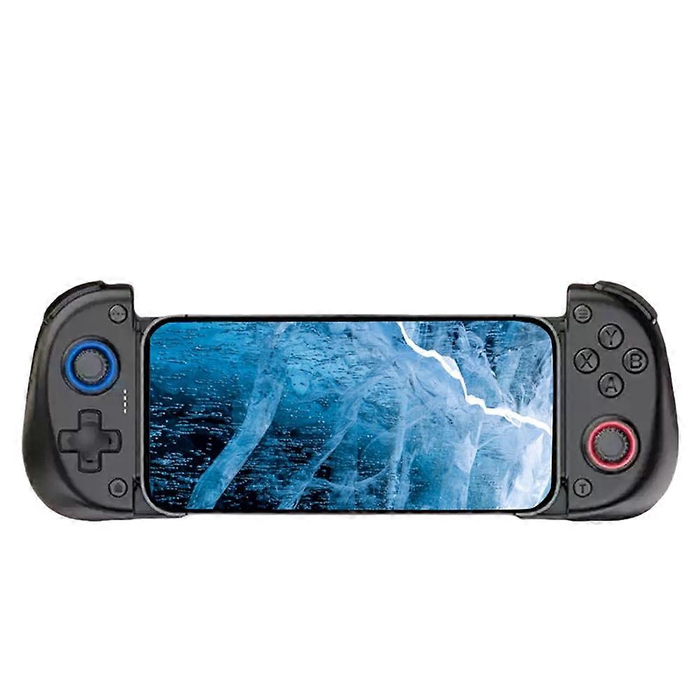 X5mini Wireless Mobile Phone Gaming Controller with Cooling Fan Bluetooth Stretchable Gamepad for Android/iOS/Steam/PC C