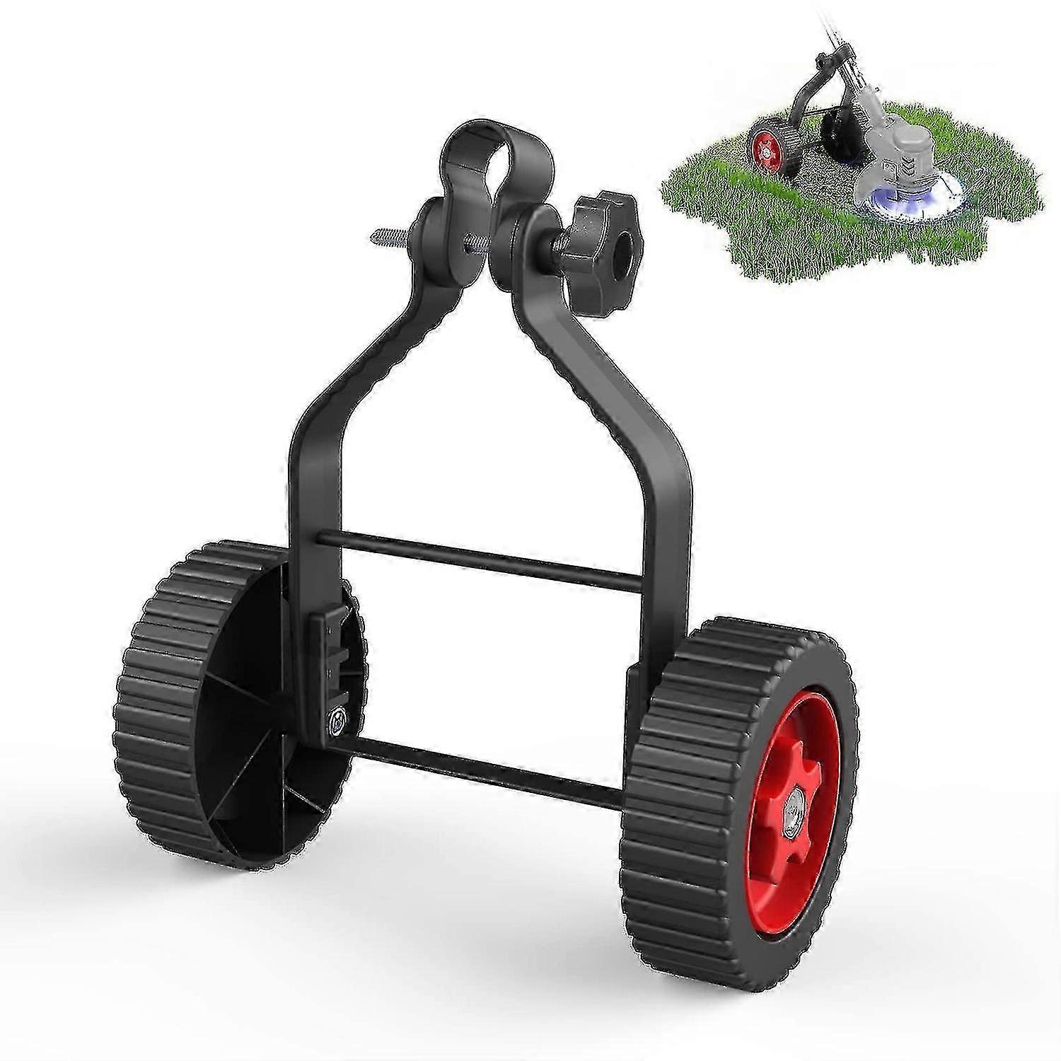 Adjustable Support Wheels for String Trimmer - Ideal for Grass Eater Weed Cutters (Cordless)
