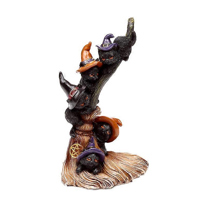 Witches Cat - Climbing Broomstick 1 Pack