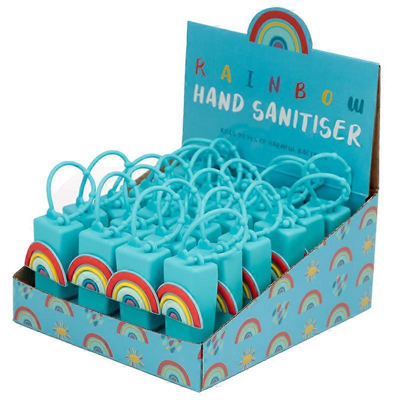 Rainbow Gel Hand Sanitiser and Holder 1 Pack