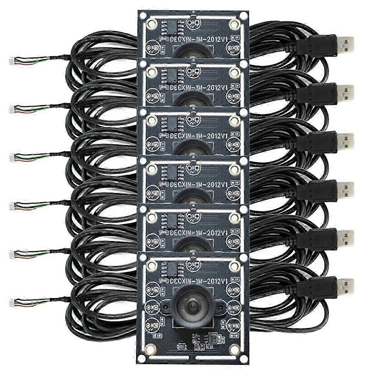 6Pcs 100 Degree Camera Module , with 2 Meter Cable
