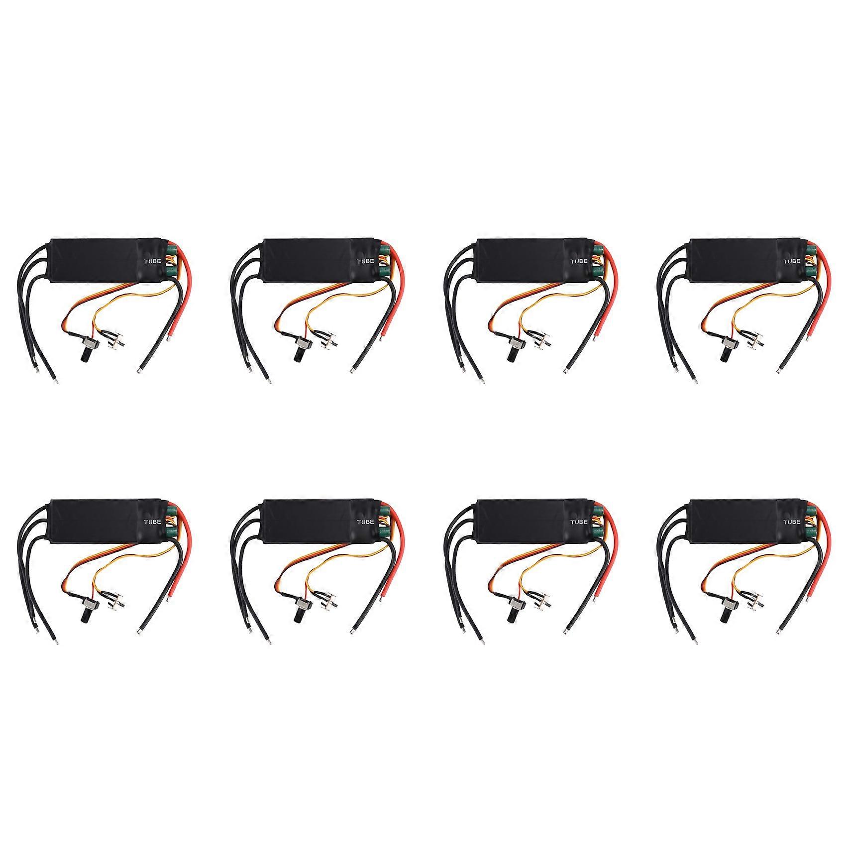 8X DC6-24V 1000W BLDC 3 Phase DC Brushless Motor Driver Hallless DC Motor Drive Board Speed Controller Regulator