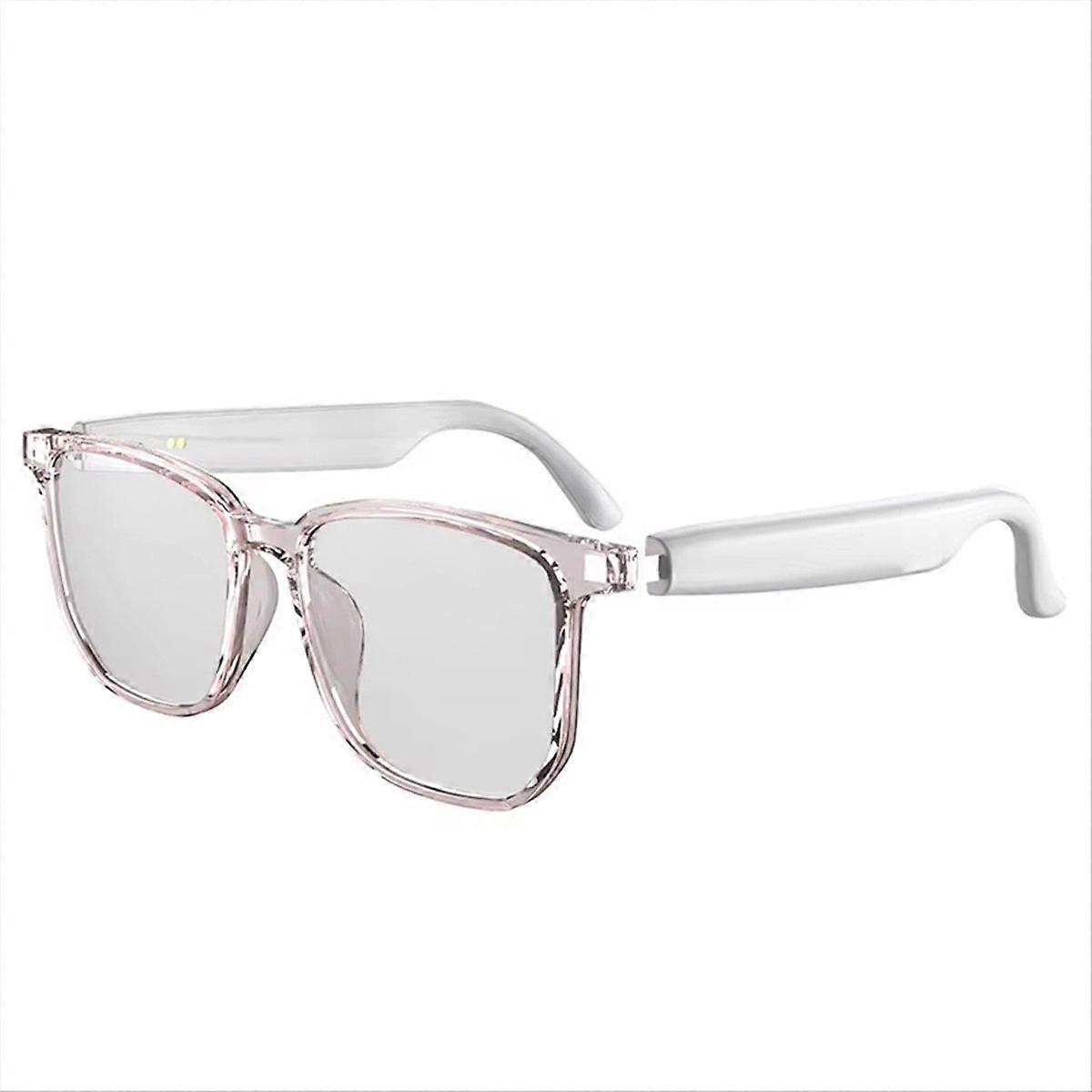 -C8 AI Smart Glasses Real Time Language Translator White