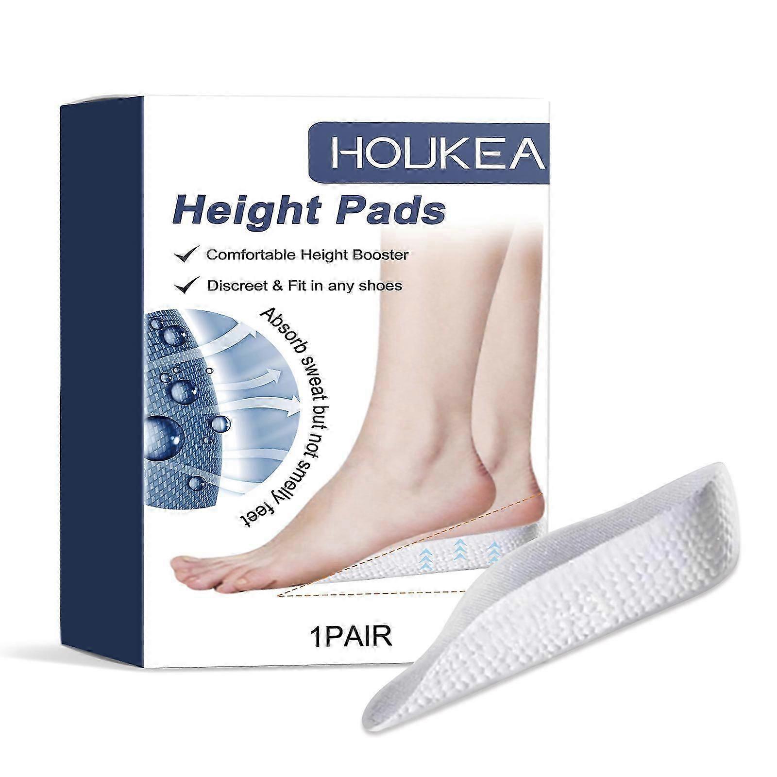 Invisible Height Increasing Insoles  Comfortable, NonSlip, Breathable, Durable Foot Care Support