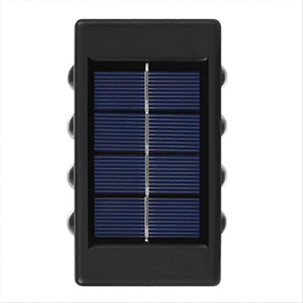 2Pcs Solar Wall Lights Outdoor Waterproof LED Solar Lamp