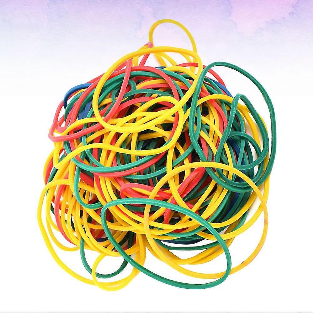 200PCS Colorful Rubber Bands Rubber Rings Practical Machine Accessories for Machine (Large Size Colorful)