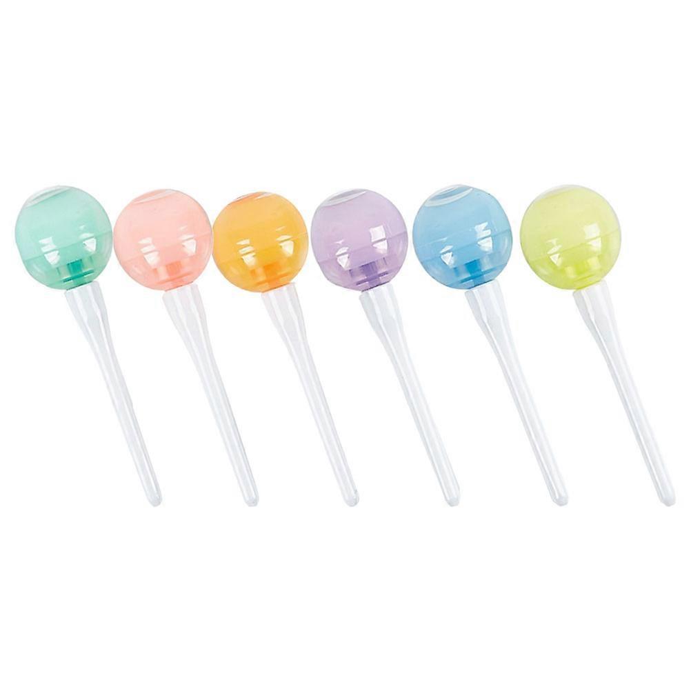 Lollipop Highlighter Pens for Writing Use 6Pcs Fluorescent Marking Pens