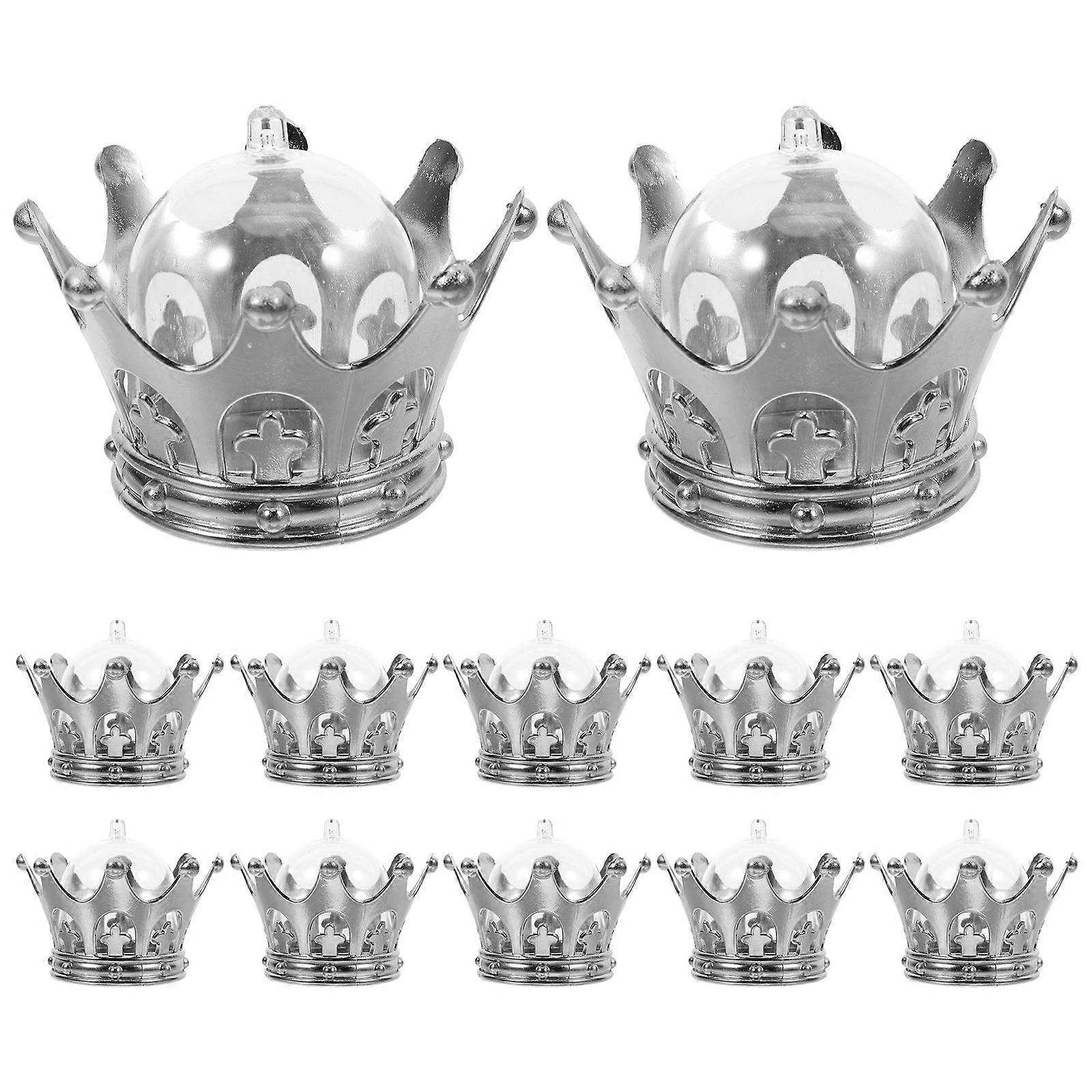 Box for Candy Display with 12Pcs Refillable Dessert Containers