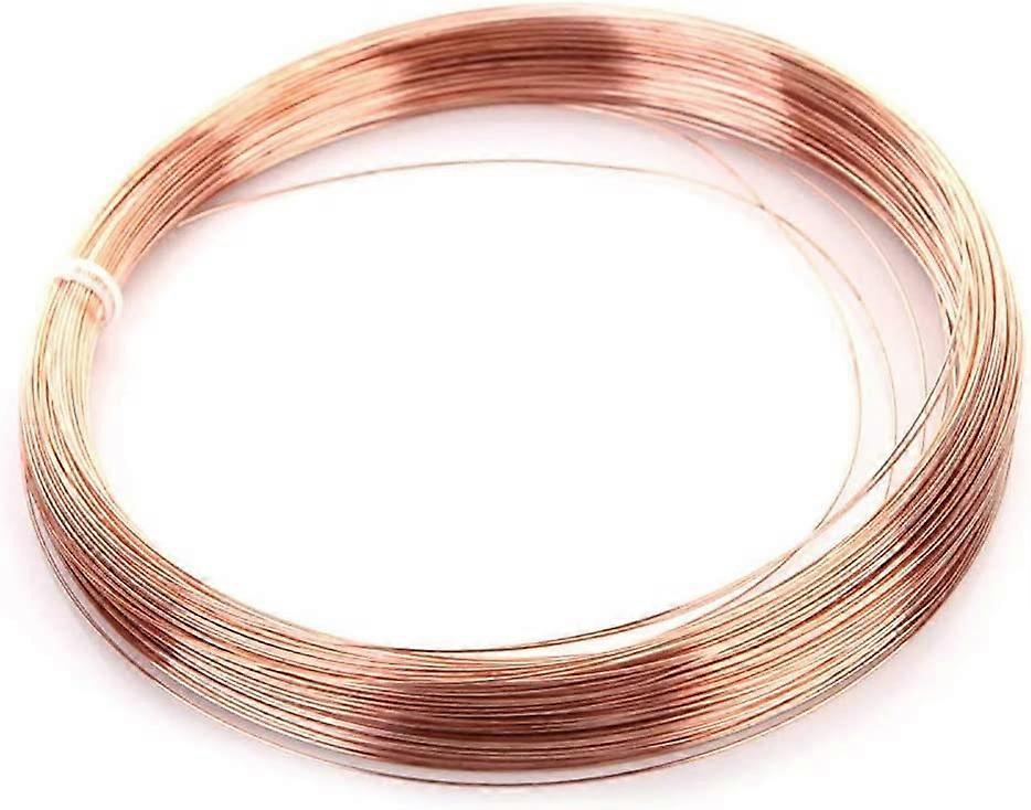 T2 Solid Bare Copper Round Wire 3mm Diameter 10 Meters Length Copper Line Wire for Electrical Projects