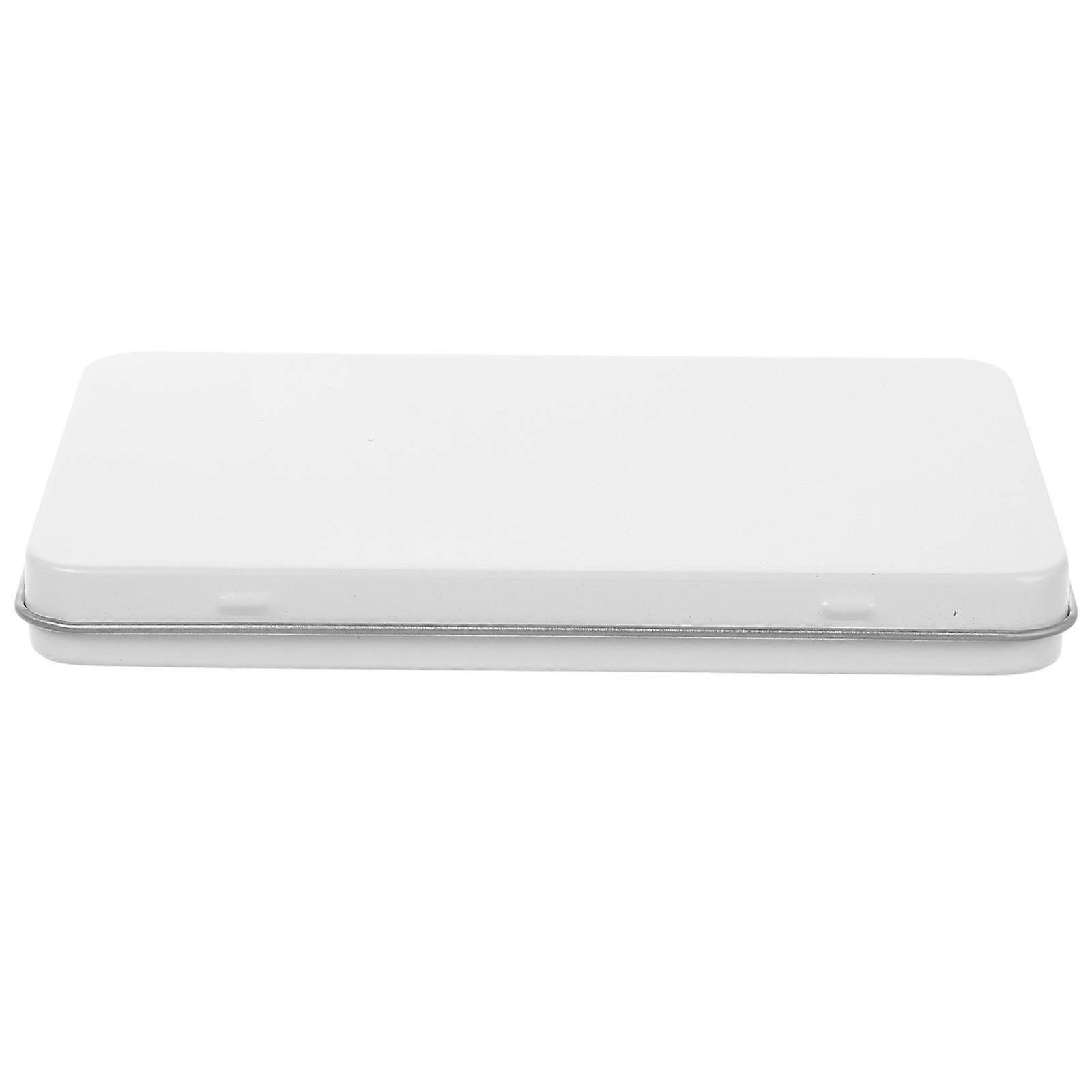 Trading Card Storage Box Compact Iron Card Storage Box for 2Pcs Cards