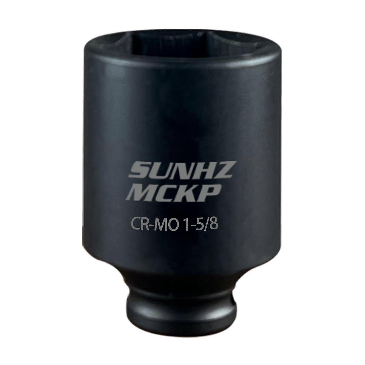 1/2 Inch Drive Impact Socket CRMO Deep 6 Point 41mm Axle Nut Socket HeavyDuty Torque Transfer
