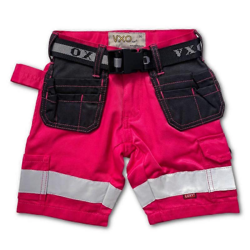 Arbeitsshorts mit Loxy-Reflektor Pink