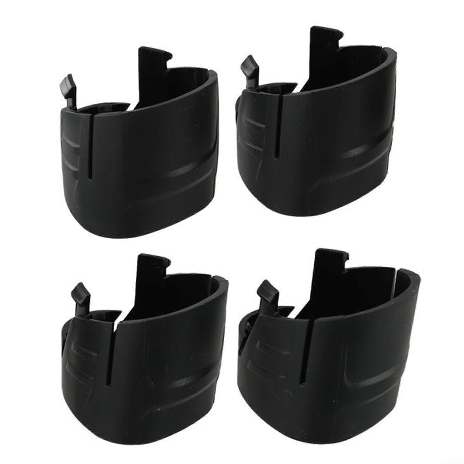 4Pack Secure Locking 12V Bottom Shell Battery Case Kit Compatible with Milwaukee M12 for 48112411 Replacement