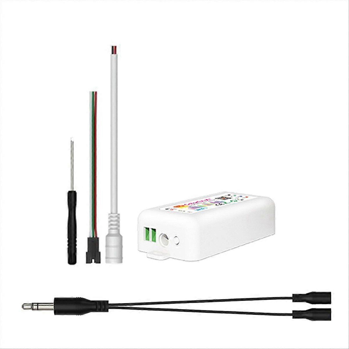 Tuya RGB LED Strip Light Controller DC5V-24V WiFi Music Controller Ambient Light Controller WiFi Smart App Control