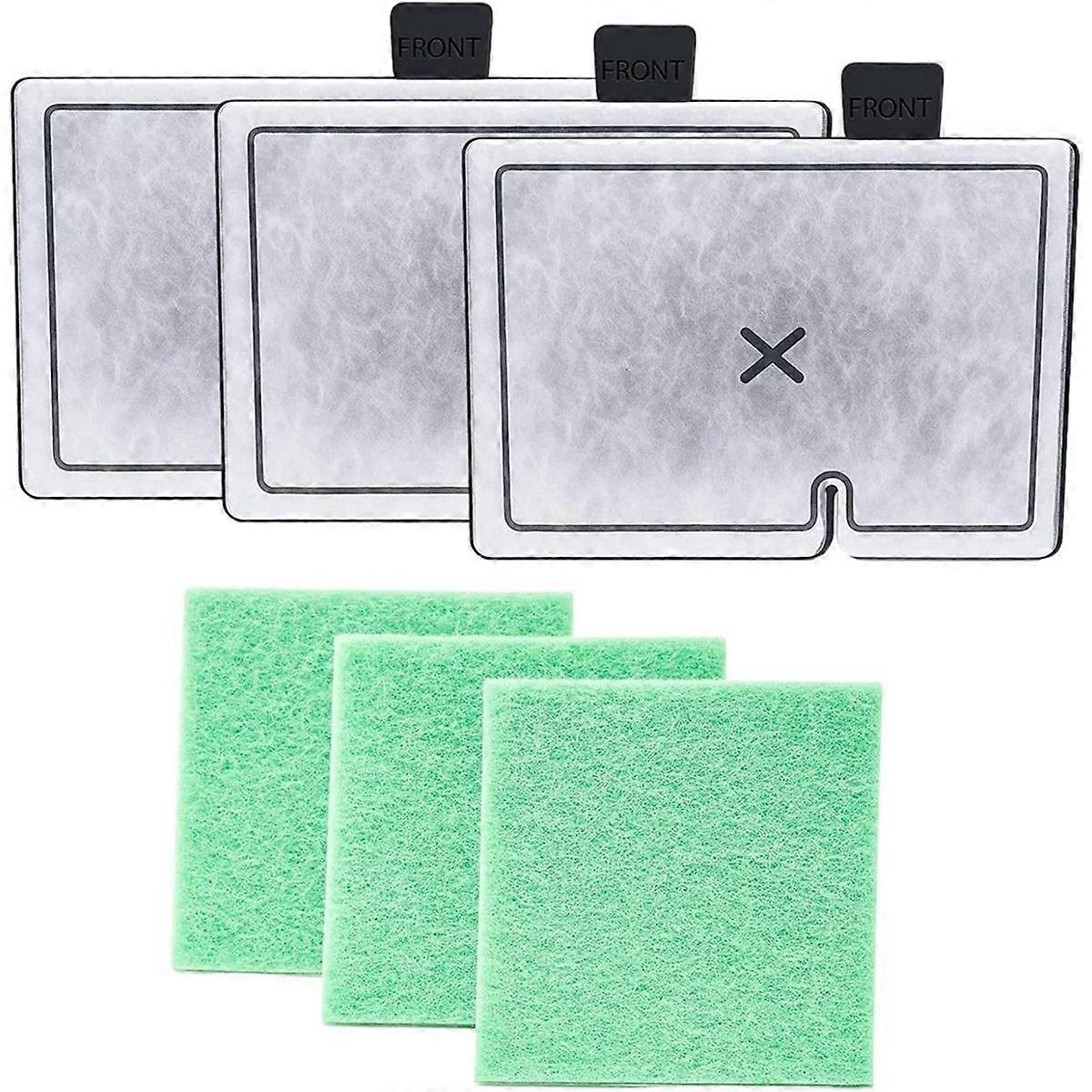 6 Pcs Cf1 Filter 3 Month Service Kit, Fish Tank Filter Cartridges, Fish Tank Filter for Cf1 Interna