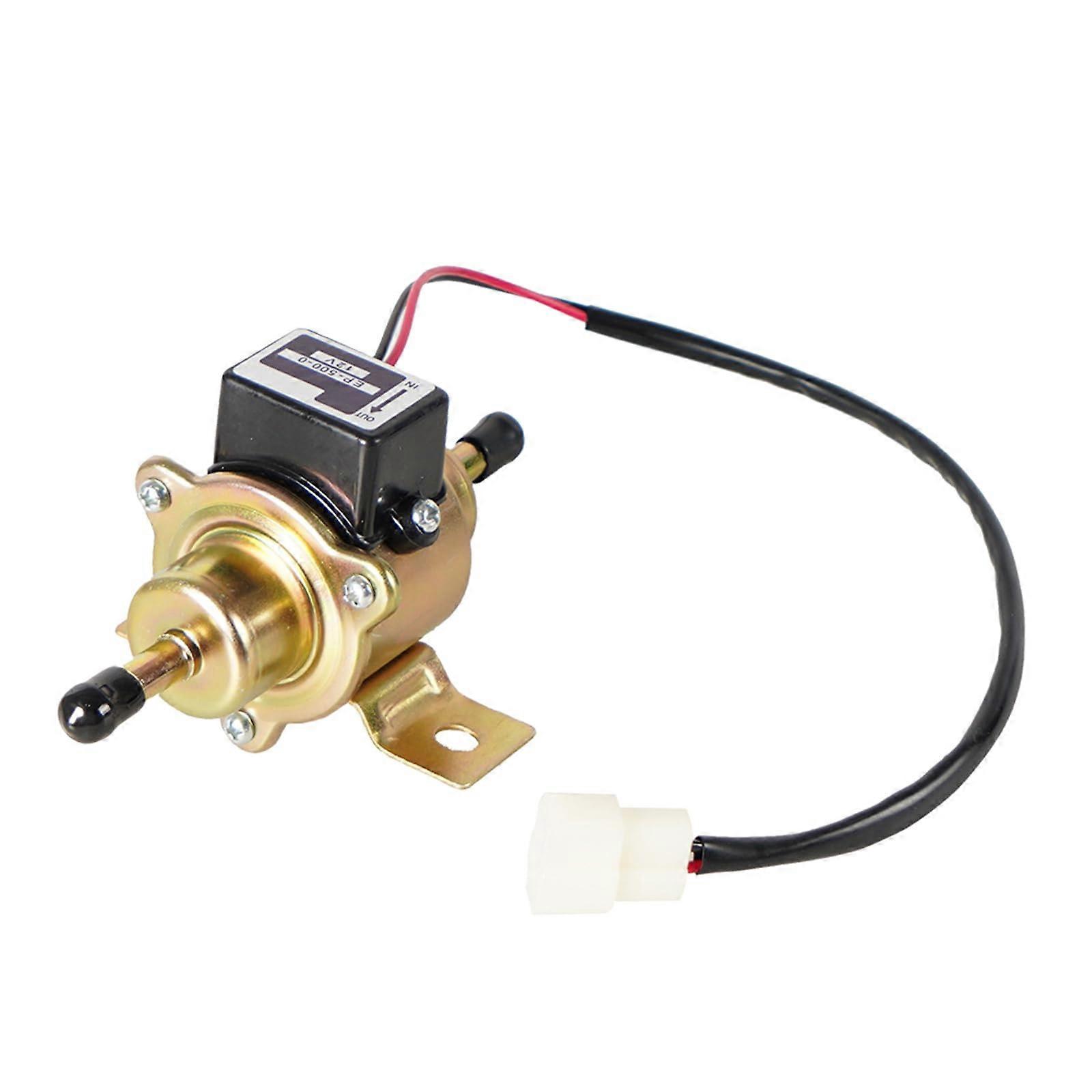 12V Electric Fuel Pump for Car Efficient Fuel Delivery Easy Installation  Flow Replacement