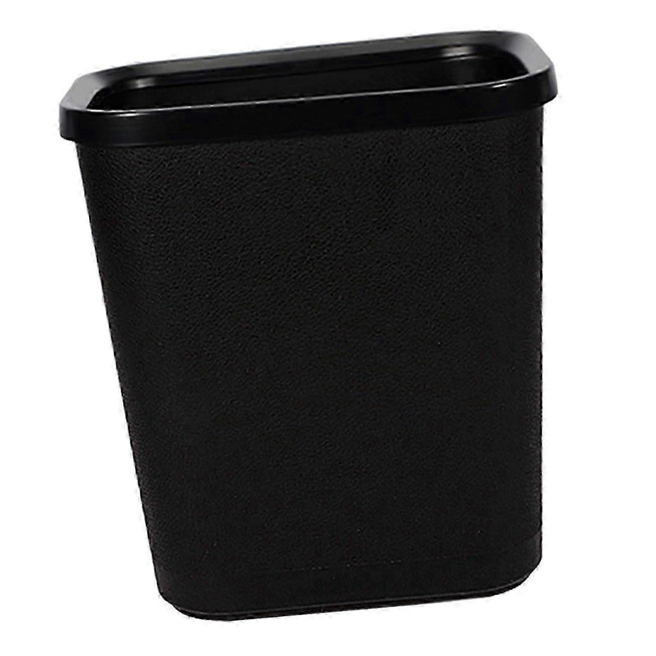 2026 Elegant Plastic Garbage Can Rectangular Wastebasket Fire Retardant Feature for Home Office