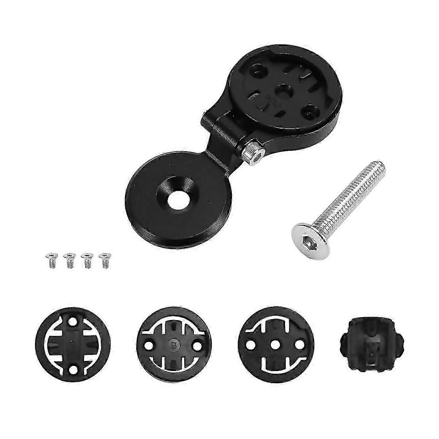 For Bike Stem Handlebar Adjustable Bicycle Computer Holder Black