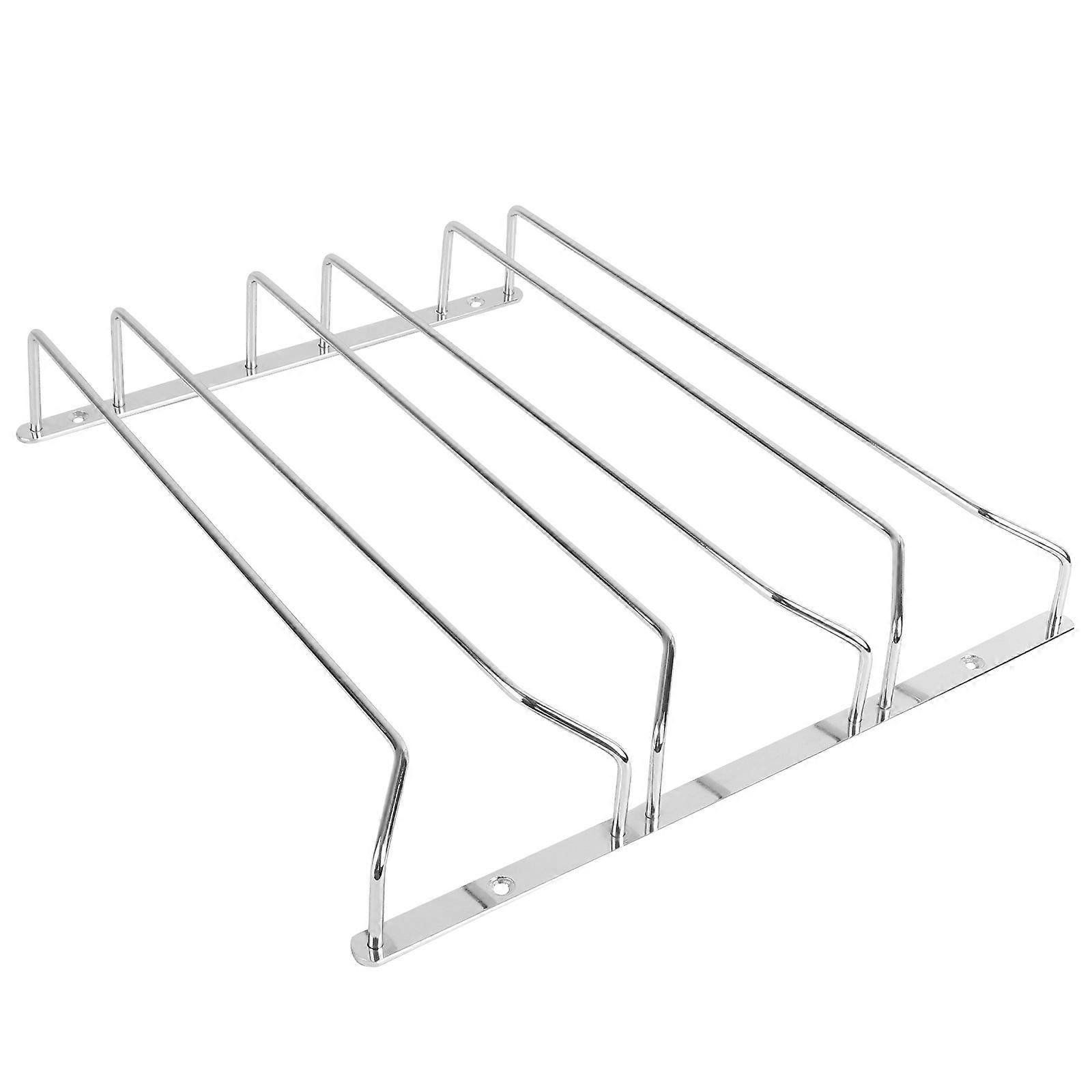 Kitchen Storage Rack Wine Glass Storage Rectangular Shape Homeowners 35.00X32.00X5.50 Cm 1Set