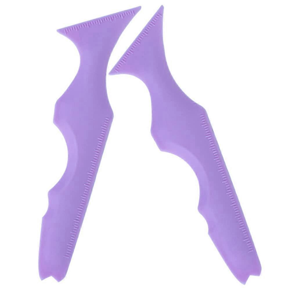 Reusable Silicone Eyeliner Stencil Winged Eyeliner Tool for Precise Symmetrical Makeup 2pcs