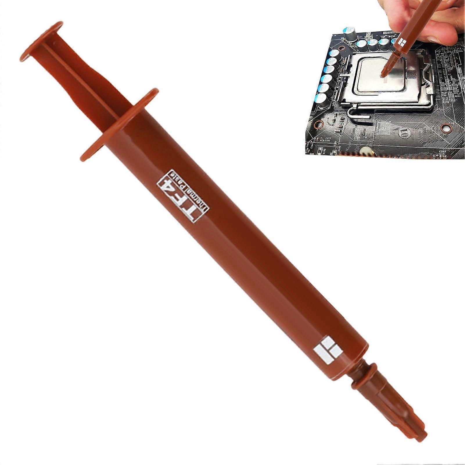 Thermal Paste TF4 1.5g Enhanced Heat Transfer CPU Thermal Compound for LongLasting Cooling