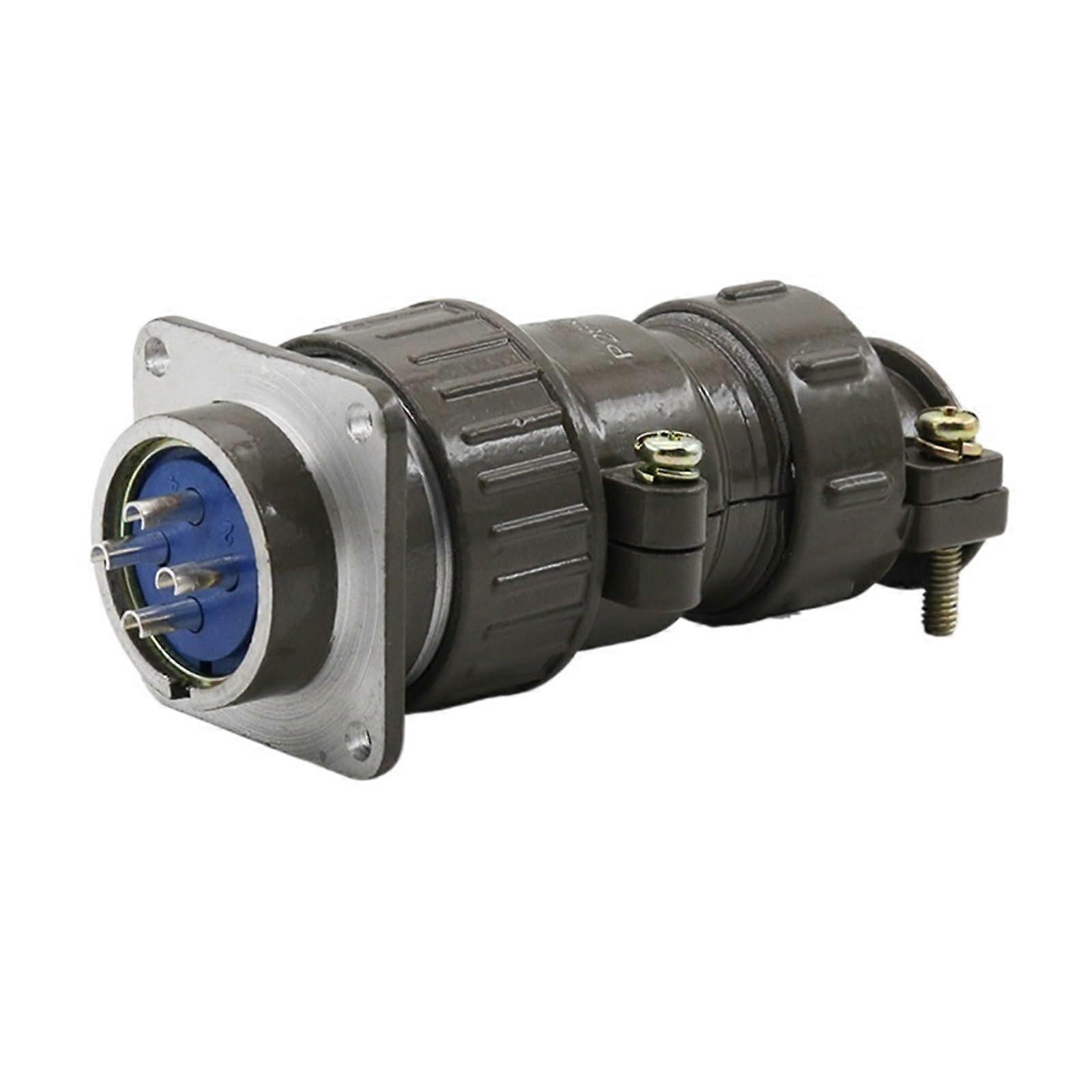 P28 Series 28mm Aviation Circular Connector Waterproof Plug Socket 2 4 6 7 Pin Secure Connection