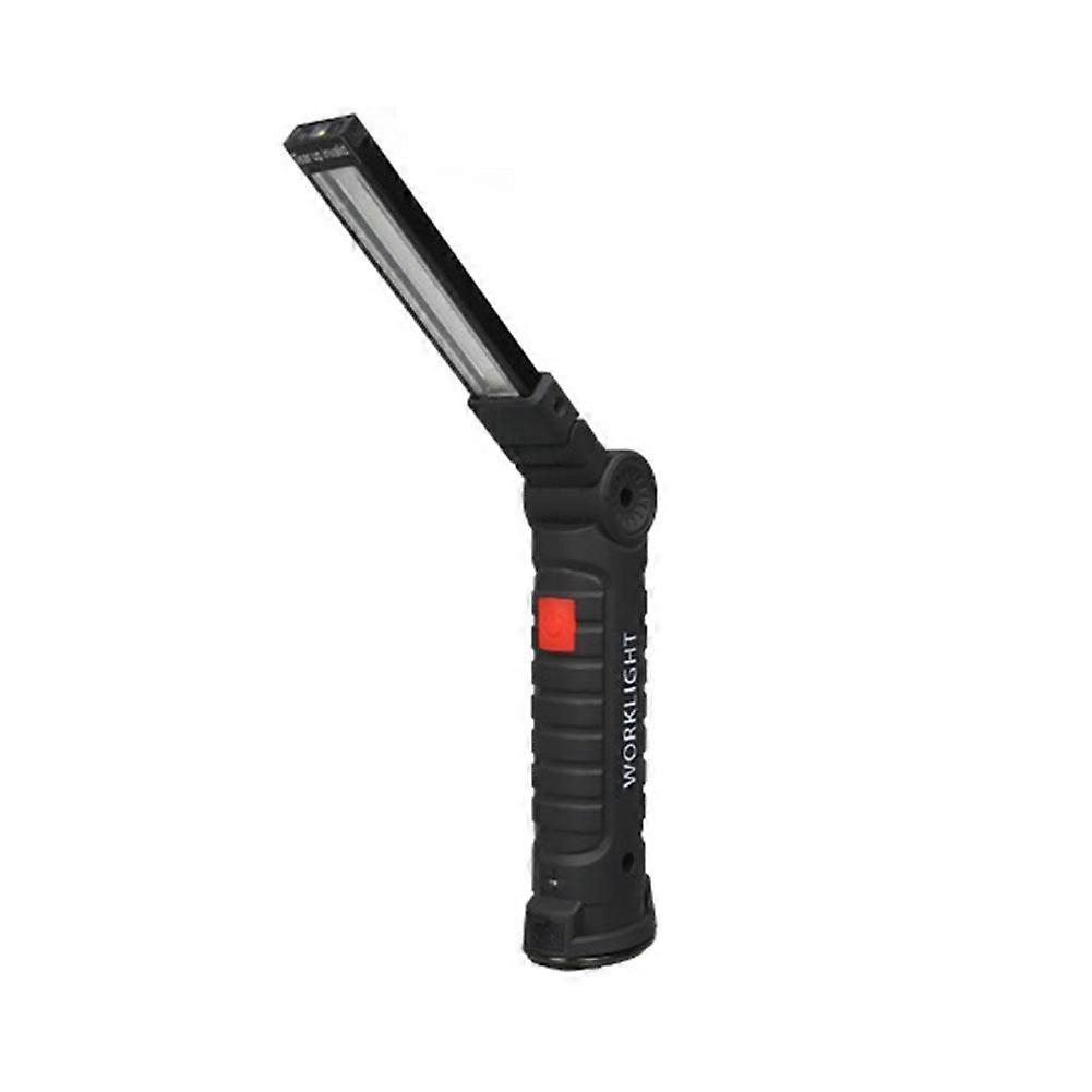 UV Flashlight 395NM 5 Modes Flashlight USB Rechargeable Work Light Foldable Flashlight Portable Work Light A