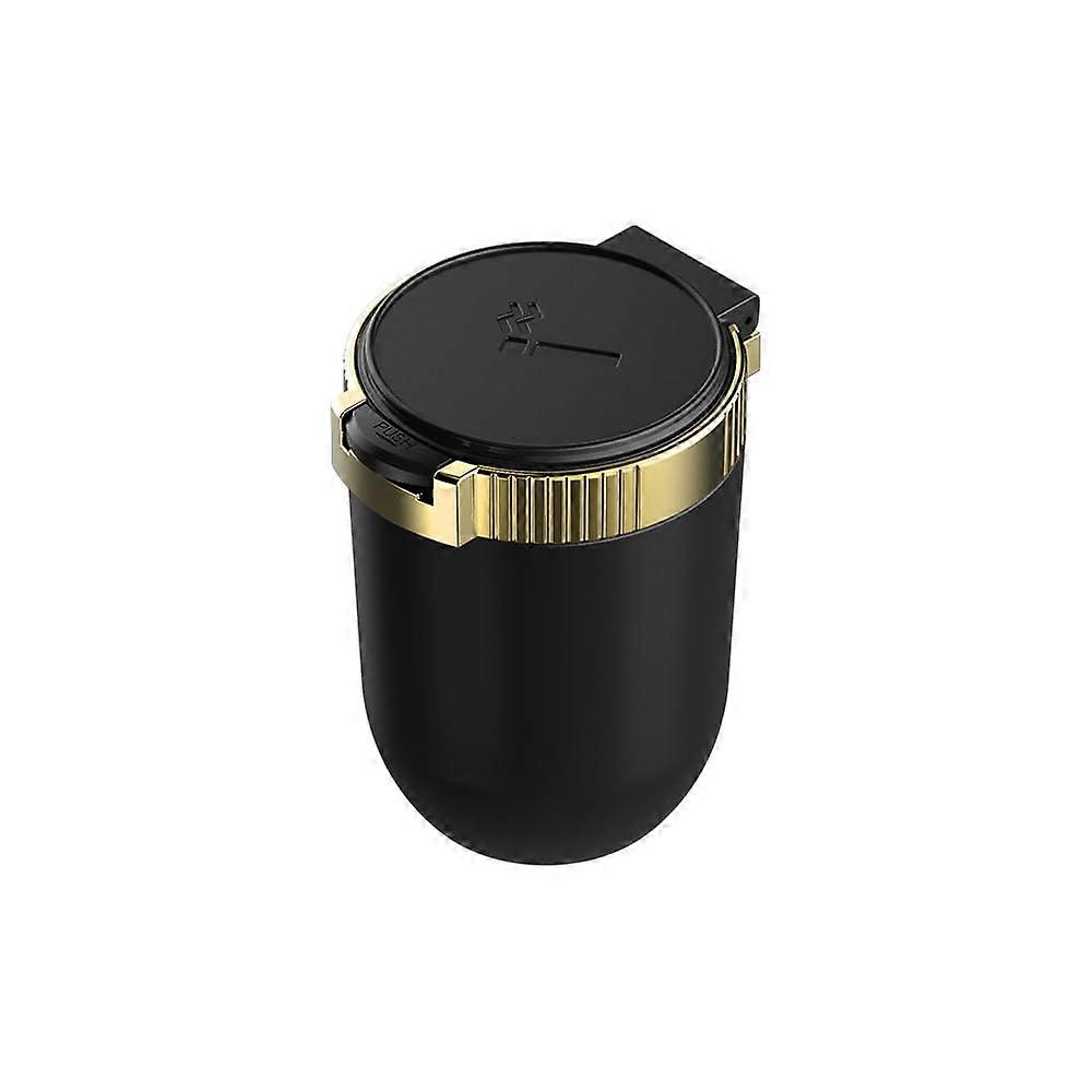 Car Ashtray with Lid Windproof Easy Clean for Chevy Silverado 20072013 C Gold