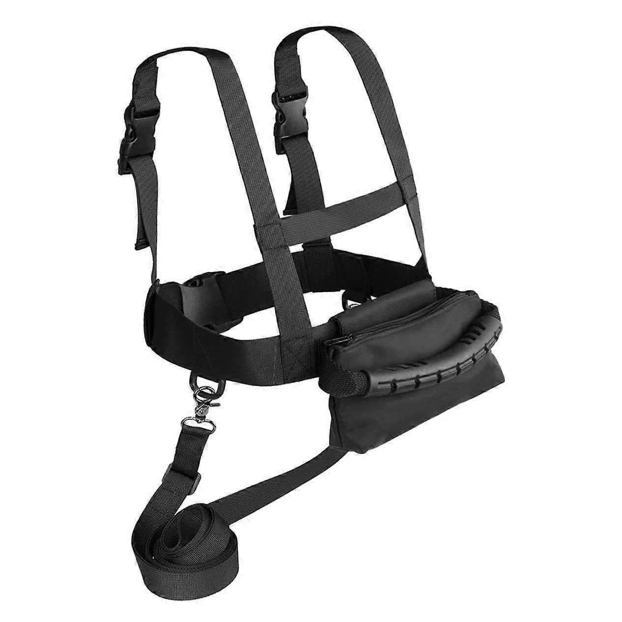 Ski Training Harness with Adjustable Shoulder Straps and Control Handles for Kids Ski Safety