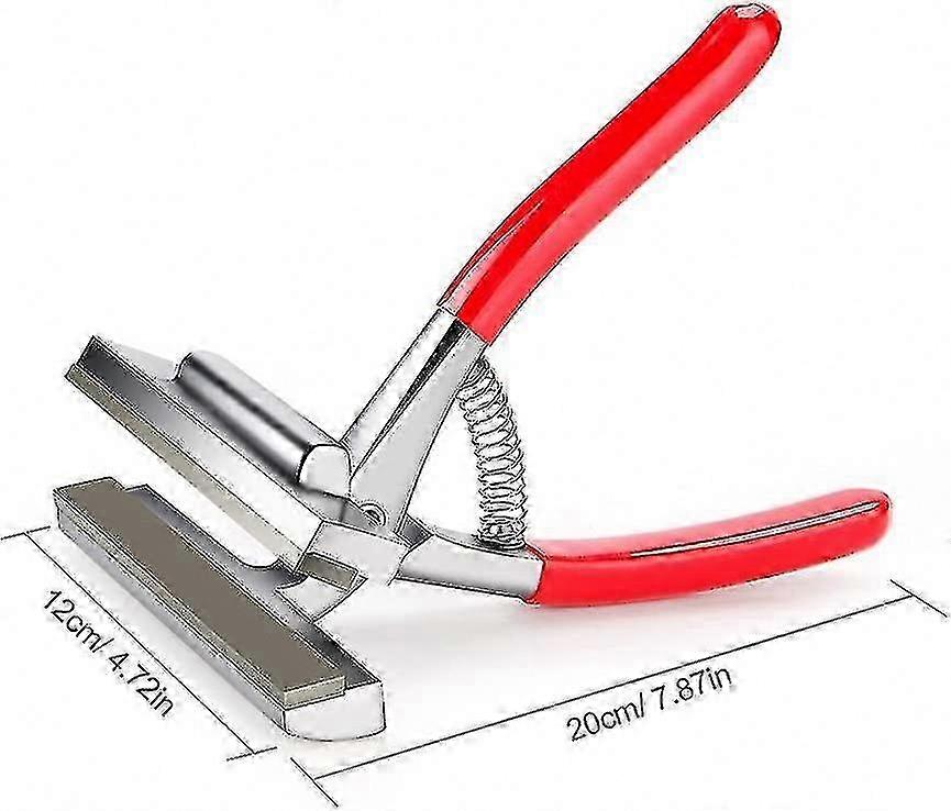 Extra Wide Canvas Pliers with Padded Spring Handle for Stretcher Bars and Framing Projects