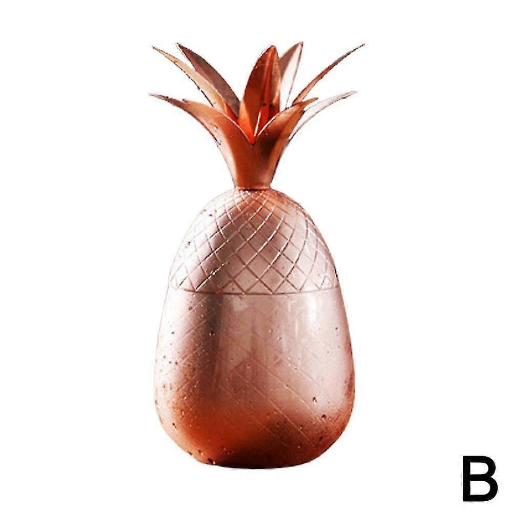 Pineapple Cocktail Cup, Copper Plated Pineapple Cocktail Mug Bar Party Cup