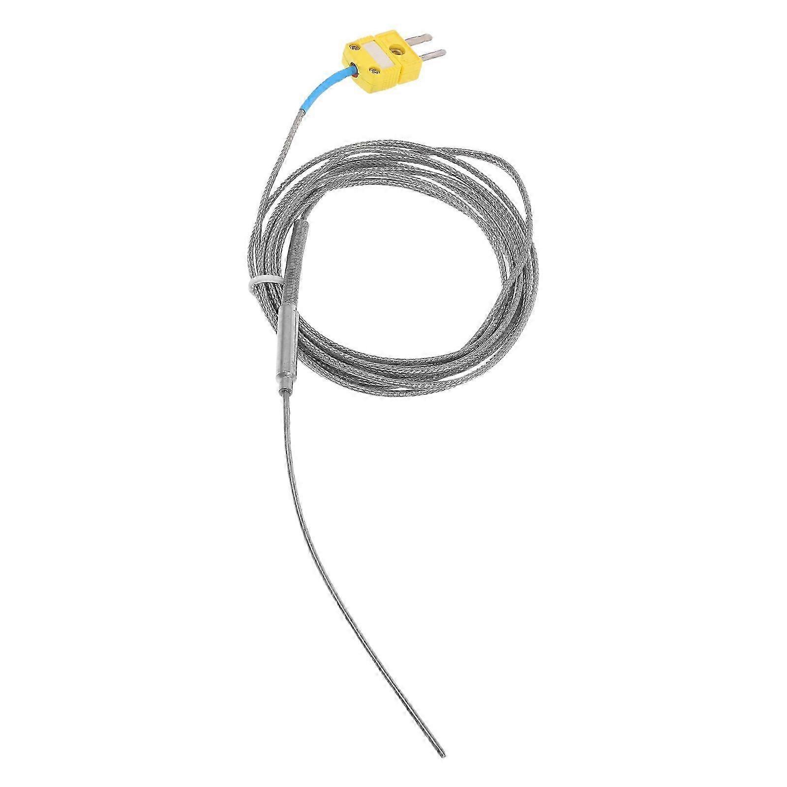 Temperature Probe K Type Thermocouple Sensor for Automation Control 2Pcs