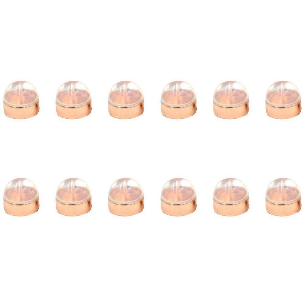 12Pcs Locking Earring Backs for Studs Safety Secure Locking Earring Backings Replacements