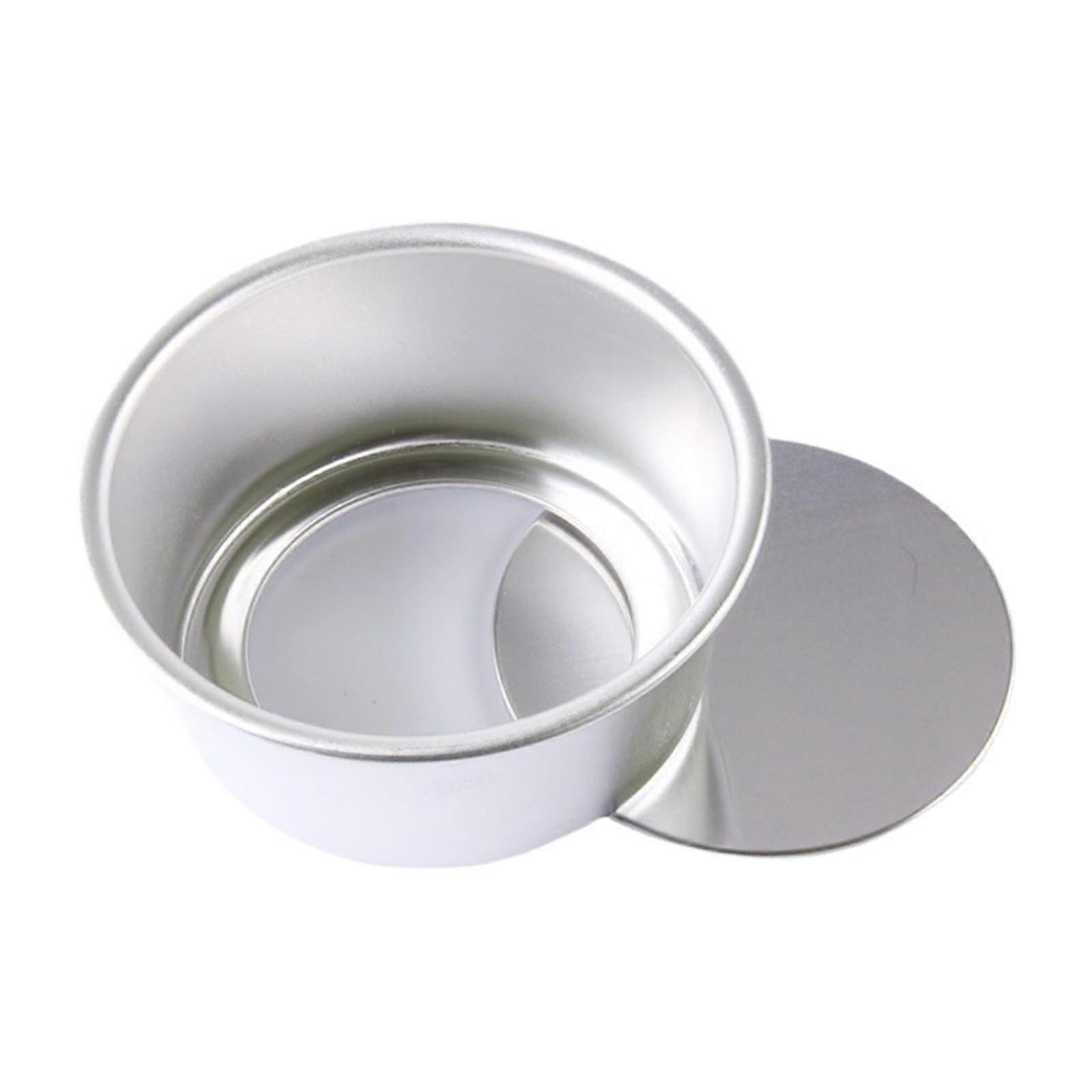 5 Inch Round Cake Baking Pan with Removable Bottom, Nonstick Aluminum for Uniform Heating