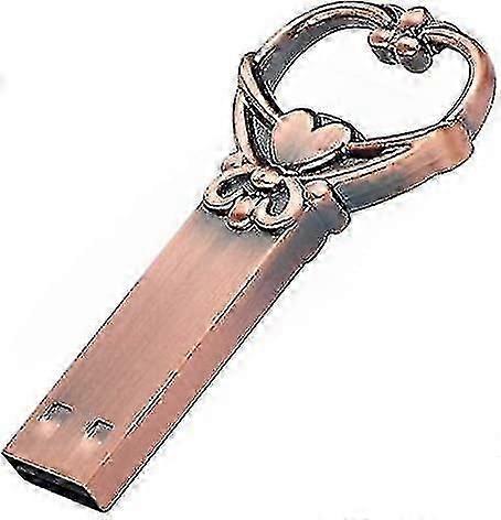 Flash Drive Heart Shaped Usb Thumb Drive For Data Photo Storage