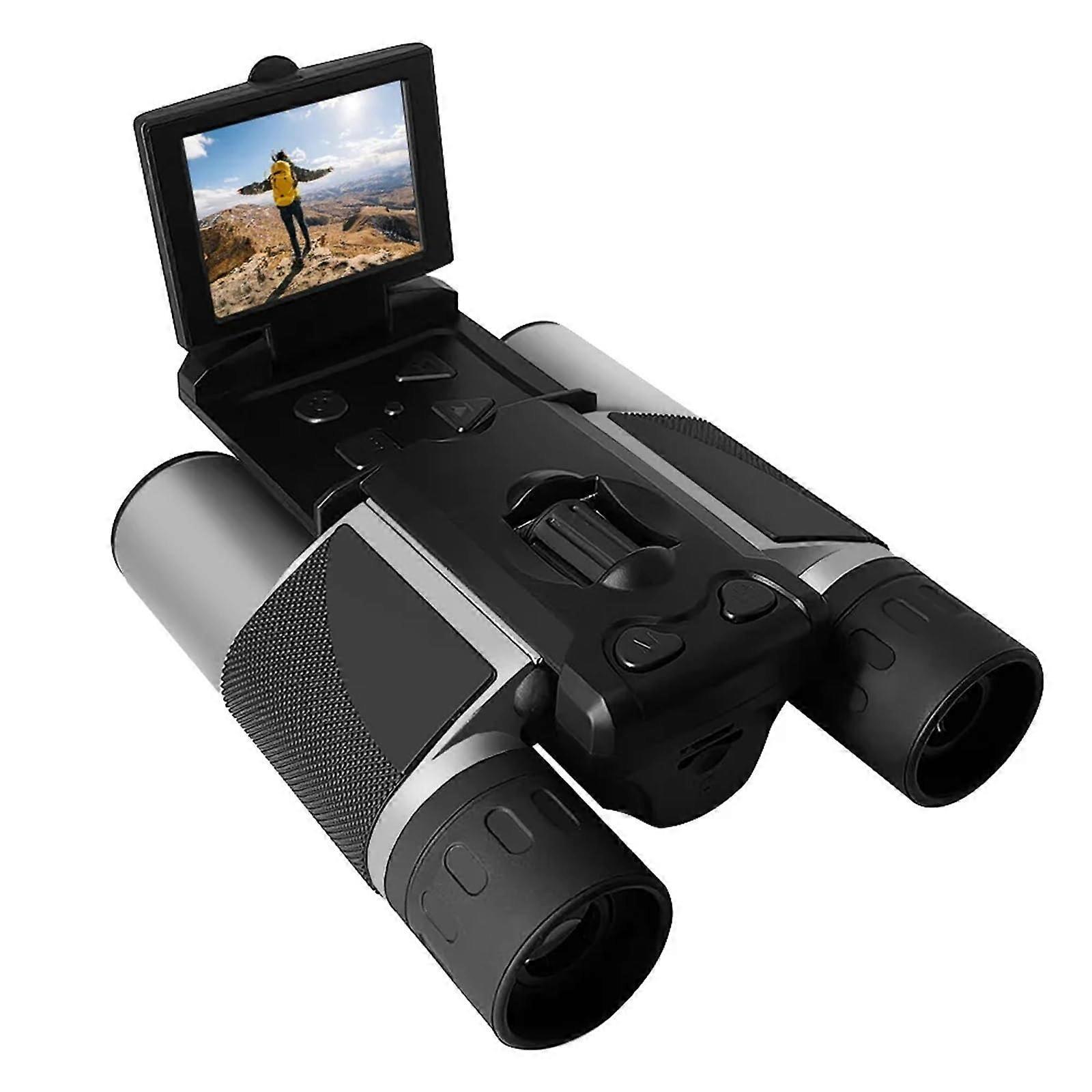 Digital Night Vision Binoculars with 2.5K Camera, 10X Long Range Zoom, Rechargeable for Camping