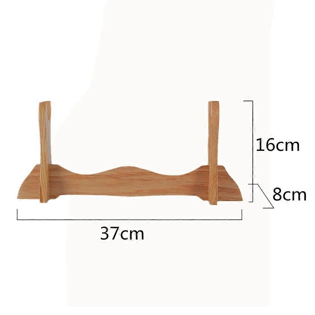 Sword Display Wooden Holder for Displaying Single Layer