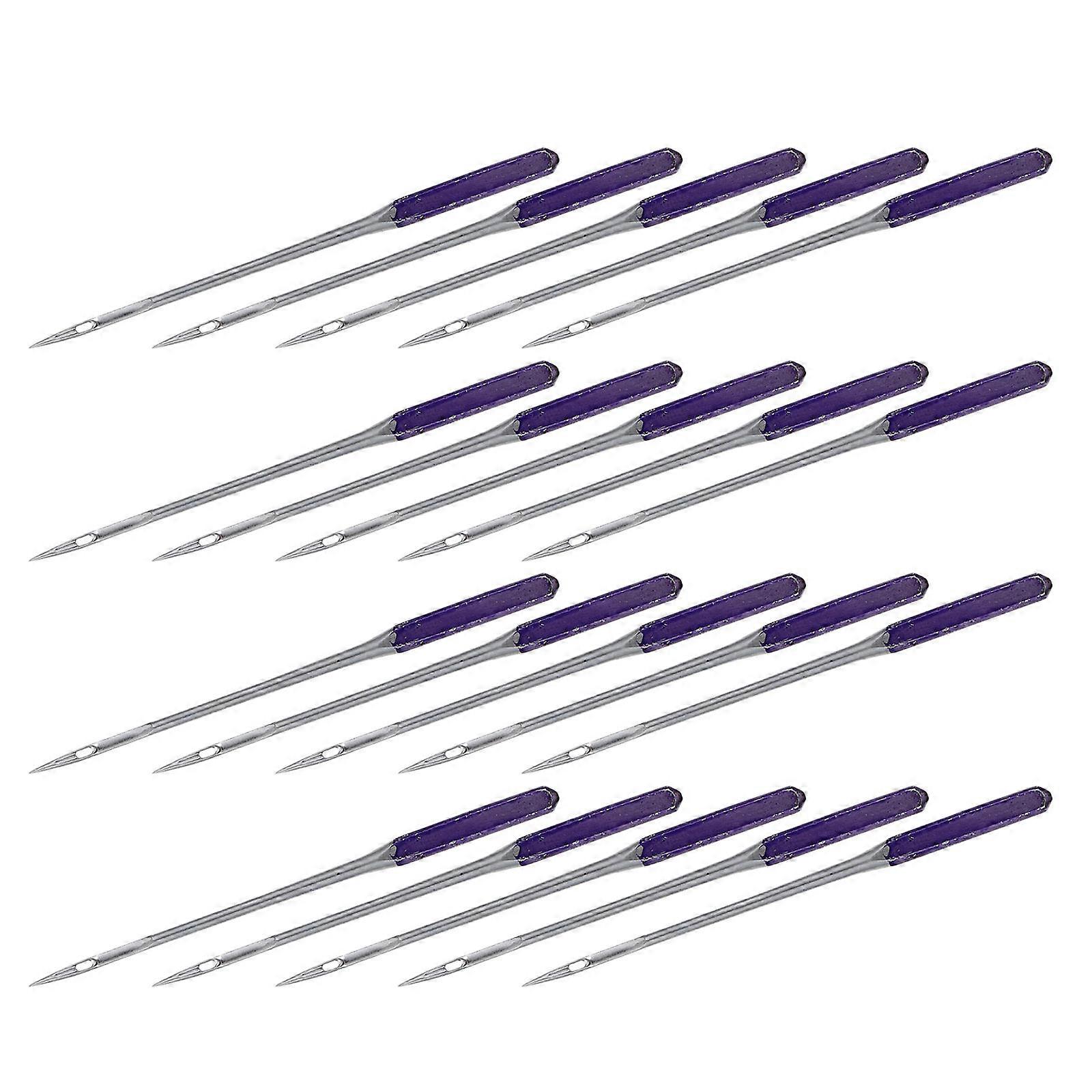 Ballpoint Needles for Sewing Machine for Elastic Fabric Stitching 48Pcs