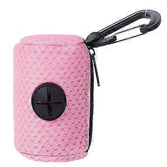 Dog poop bag dispenser, practical poop bag dispenser for dog waste bags, pet, outdoor, walking, poop bag color 2