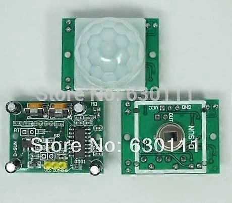 HCSR501 PIR Motion Sensor Module with Adjustable Sensitivity Control for Smart Security Automation