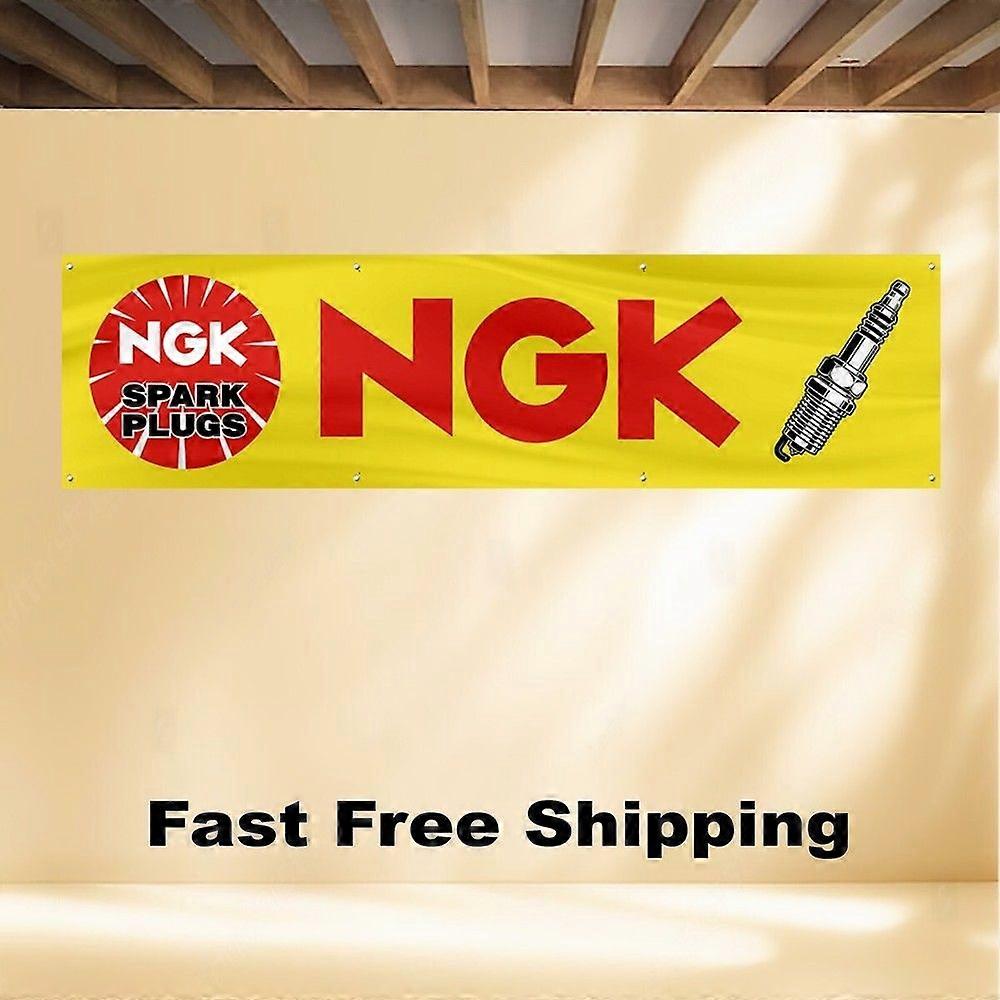 NGK TENNPLUGGEBANNER FLAG BB 392