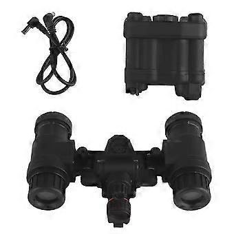 An/PVS31 Dual-Tube Binocular Night Vision Goggles Dummy Props Helmet Accessories Model for Cosplay Black