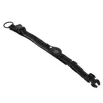 Pet Collar Adjustable Protector for Anti-Loss Locator 1Pcs Black Nylon Neoprene