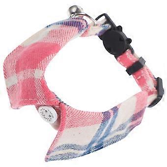 Cat Collar Adjustable Kitten Collar with Bell for Pet Use