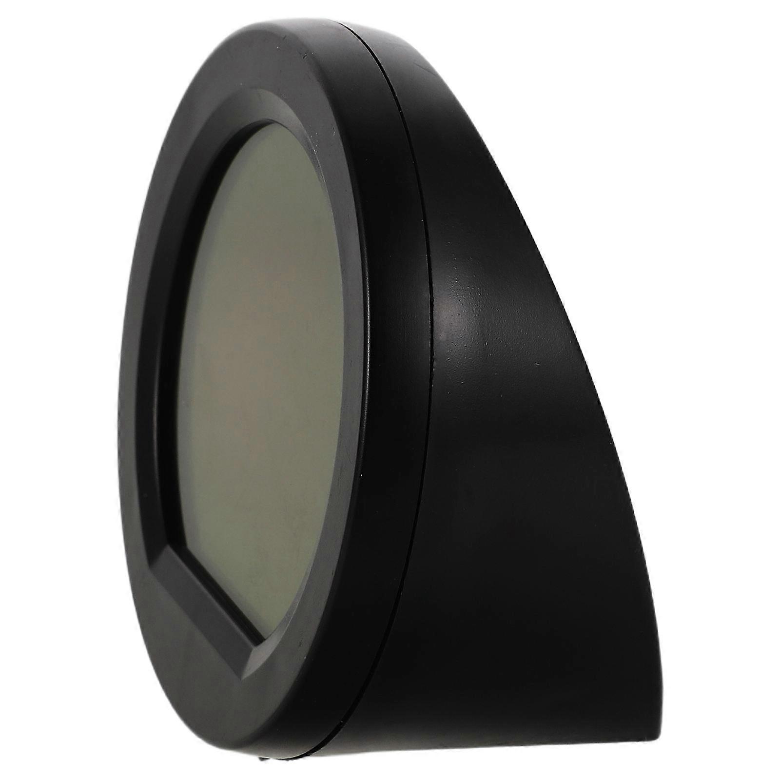 Solar Powered Car Clock for Dash Featuring Thermometer