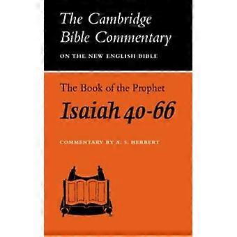 The Book Of The Prophet Isaiah Chapters 40-66 - A. S. Herbert - Paperback - en Book