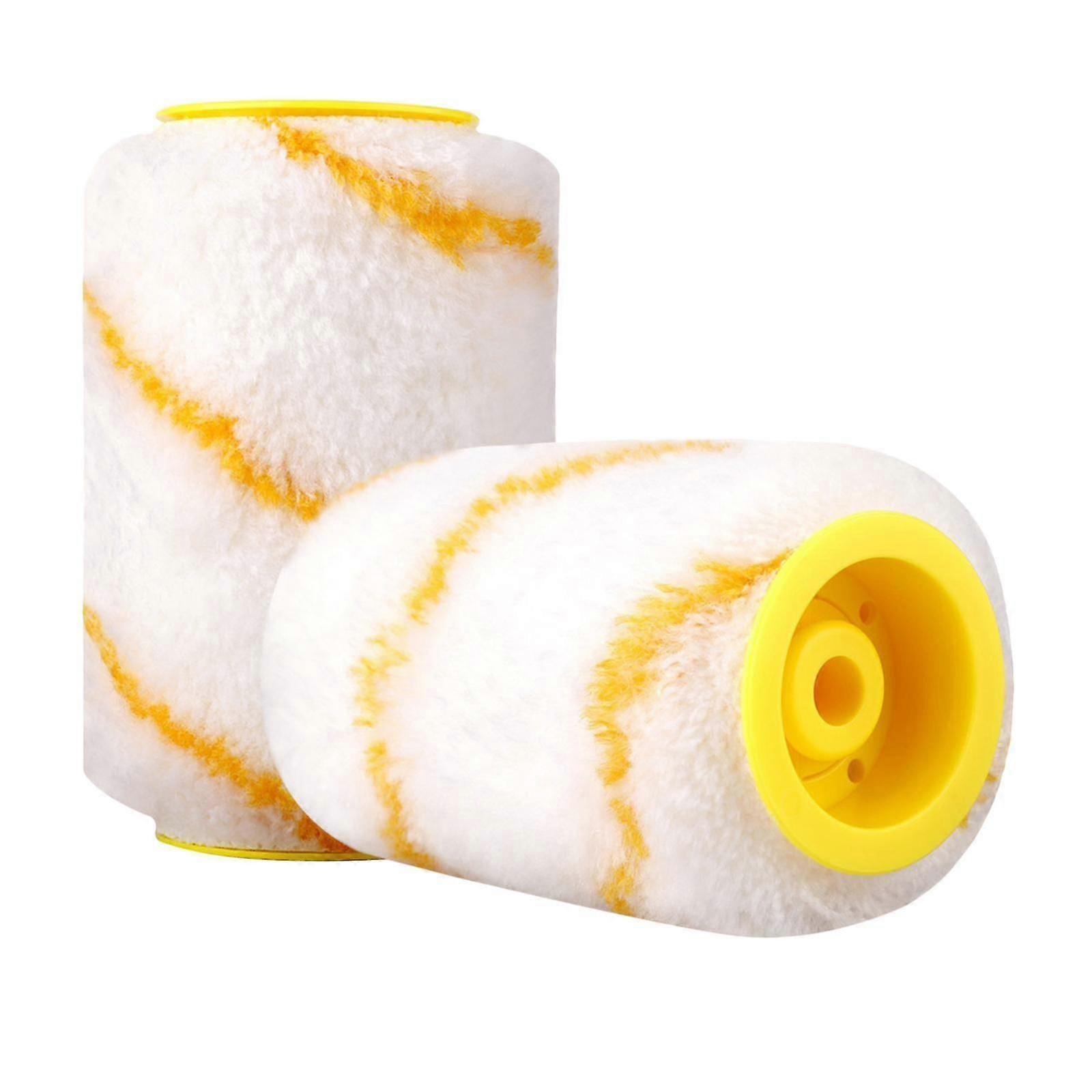 2x Multi-function Portable Clean-Cut Paint Roller Brush for Home Paint Brush
