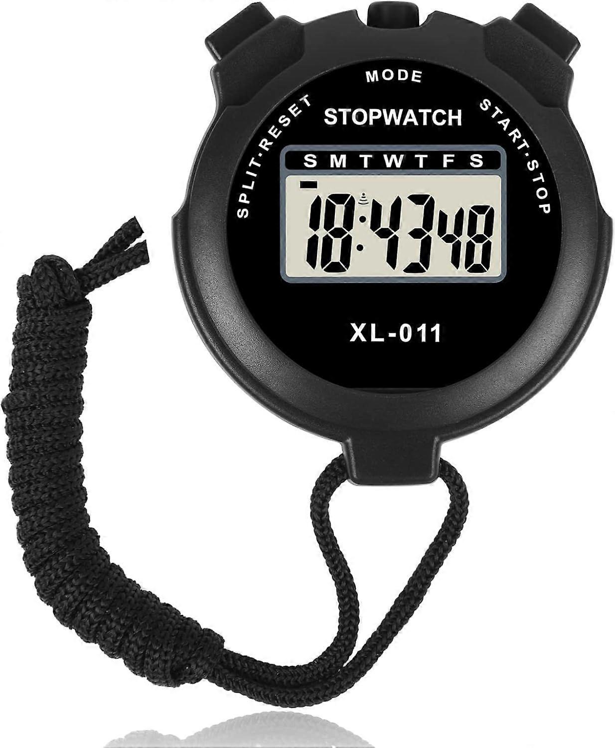 Sport Stopwatch Timer - Multi-Function Digital Stopwatch with Large Display and
